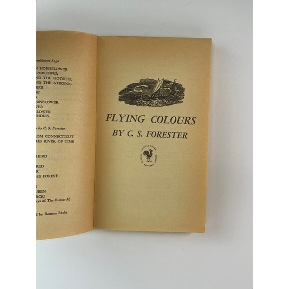 Vintage Paperback Book - Flying Colours - C.S. Forester - 1964 Bantam Books - Picture 7 of 9